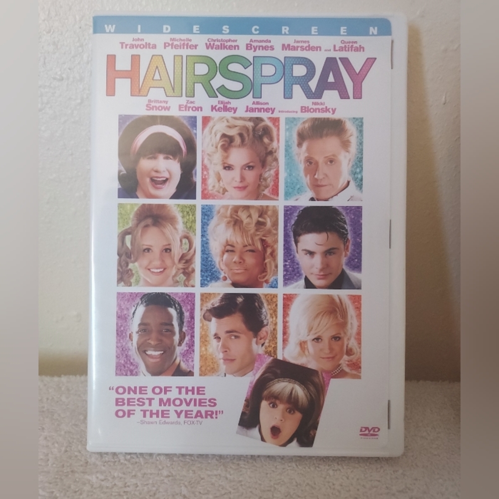 Hairspray (DVD, 2007, Widescreen) Pre-Owned Tested Working
